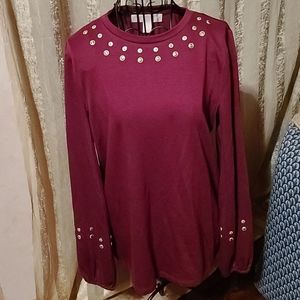 NWT Michael Kors long-sleeved shirt.